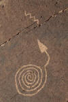 Spiral Petroglyph Pictograph