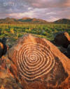 Spiral Petroglyph Pictograph