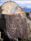 Spiral Petroglyph Pictograph