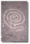 Spiral Petroglyph Pictograph