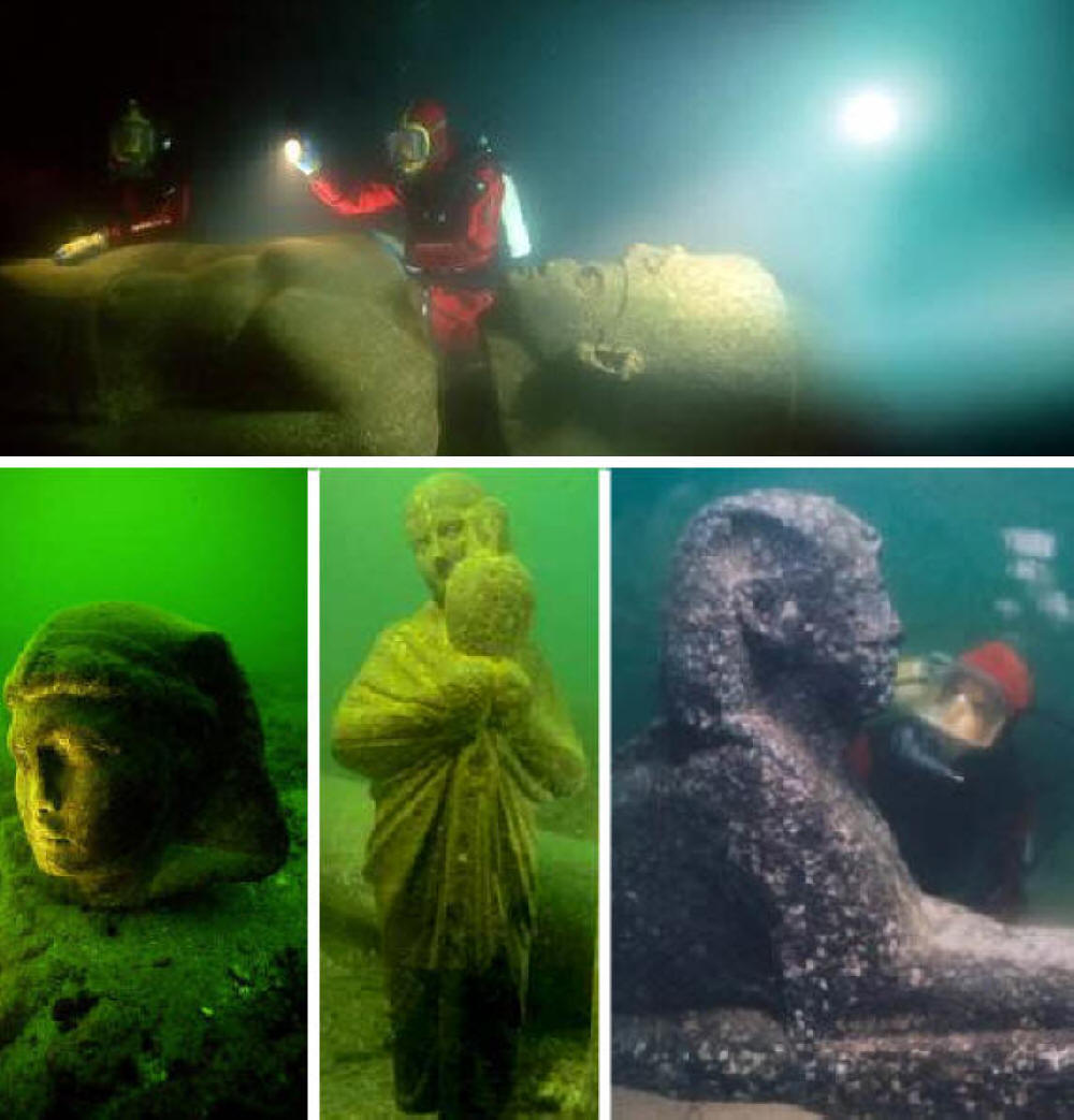 Ancient cities discovered underwater