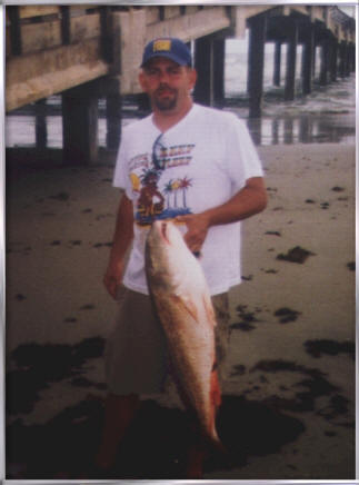 LUCUS in Corpus Christi, TX 2005 - 40" Redfish caught on shrimp. Too bad I may never get to fish in the Gulf of Mexico again, it was my favorite place to be.